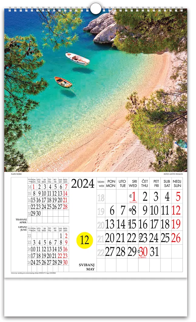 kalendar more 2024